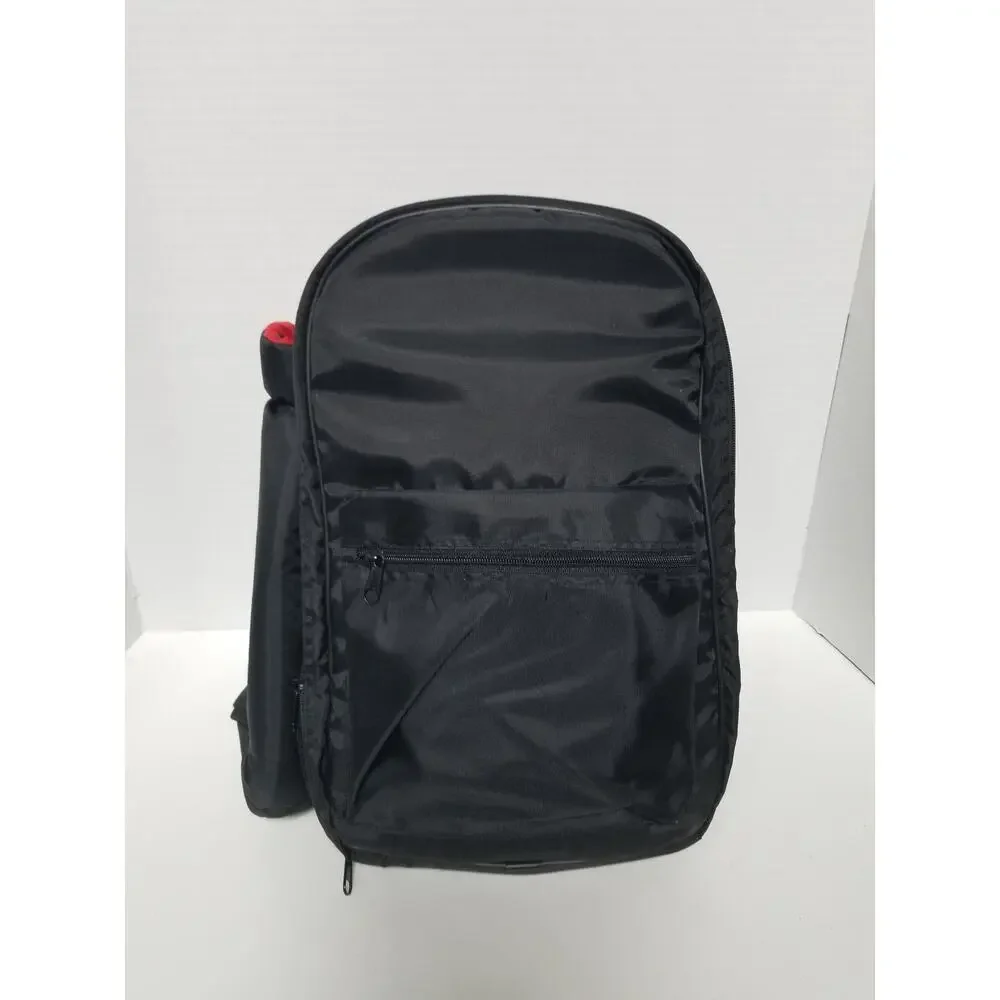Vintage 2 Person Picnic Backpack Kit Insulated Cooler Utensil Glasses Plates New